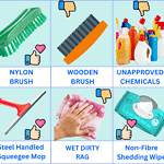 Equipment cleaning do's and don'ts